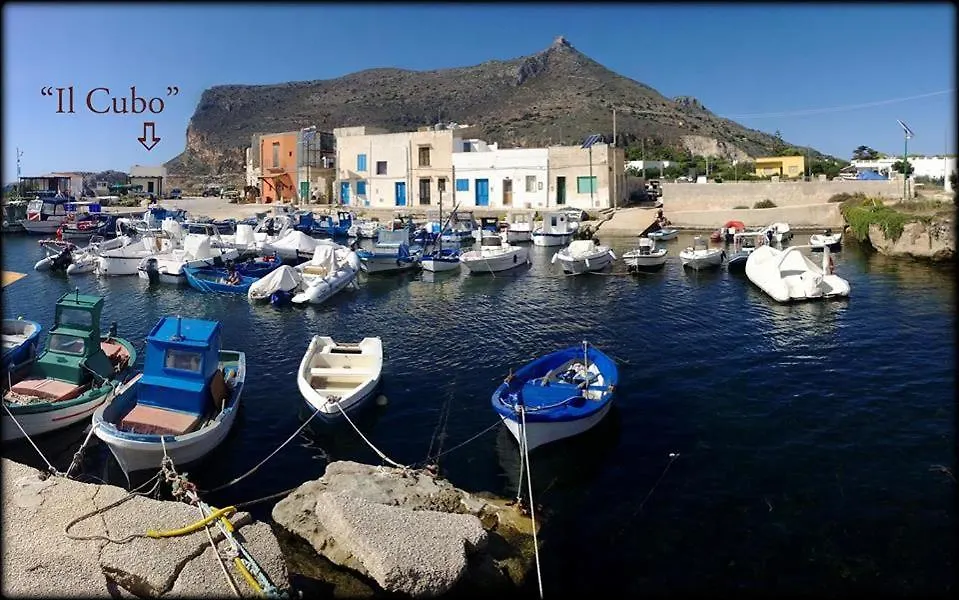 Holiday home Il Cubo, Monovano Col Mare Su Tre Fronti. Favignana Italy